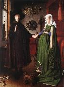 EYCK, Jan van Portrait of Giovanni Arnolfini and his Wife df Sweden oil painting artist